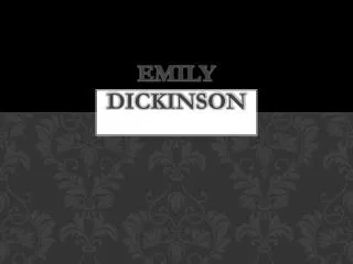 Emily dickinson