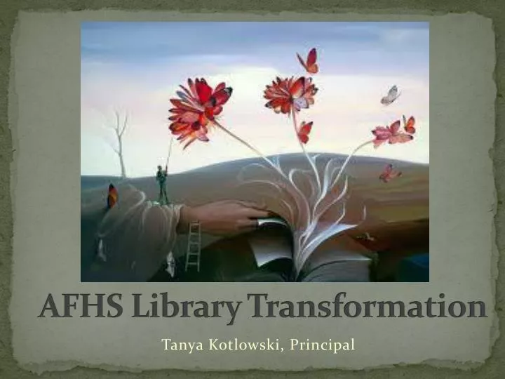 afhs library transformation