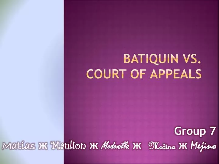 batiquin vs court of appeals