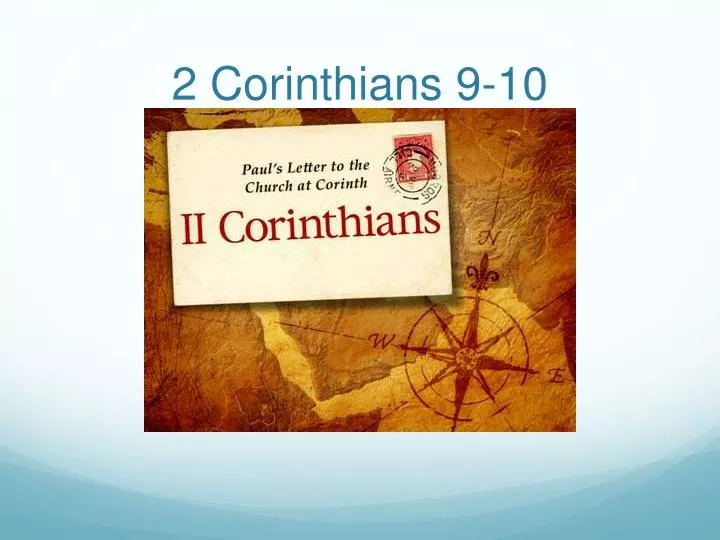 2 corinthians 9 10