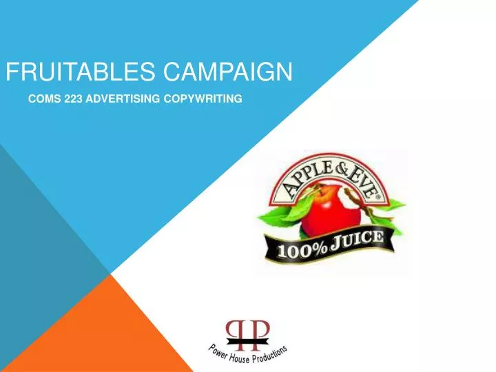 fruitables campaign