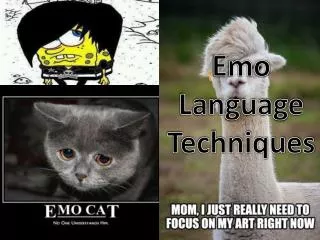 Emo Language Techniques