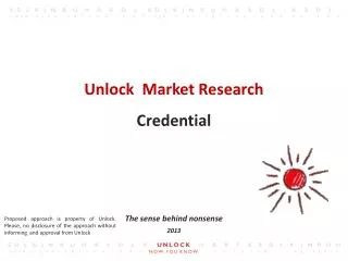 Unlock Market Research Credential