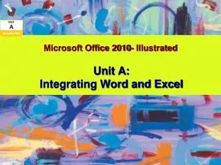 Microsoft Office 2010- Illustrated