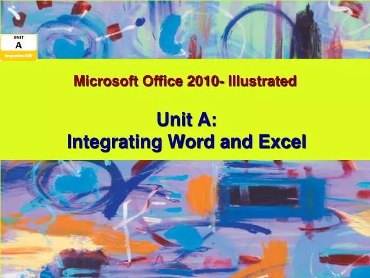 microsoft office 2010 illustrated