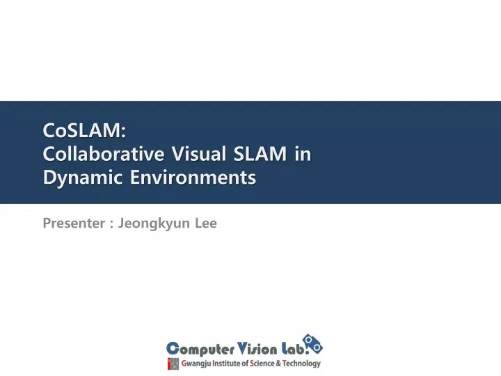 coslam collaborative visual slam in dynamic environments