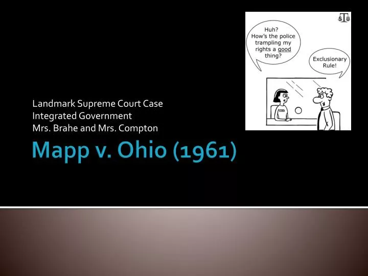 landmark supreme court case integrated government mrs brahe and mrs compton