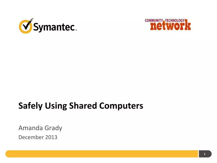 safely using shared computers