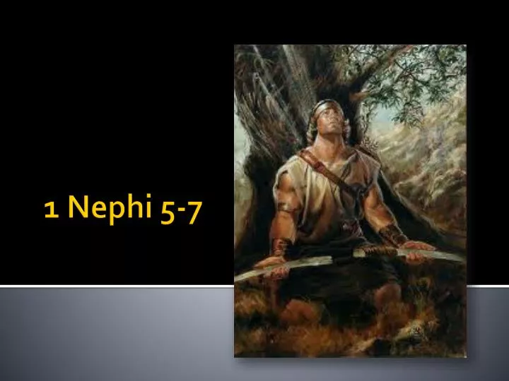 1 nephi 5 7