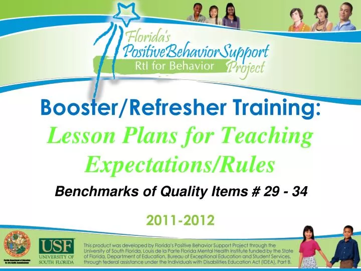 booster refresher training lesson plans for teaching expectations rules