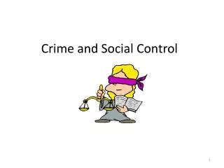 Crime and Social Control
