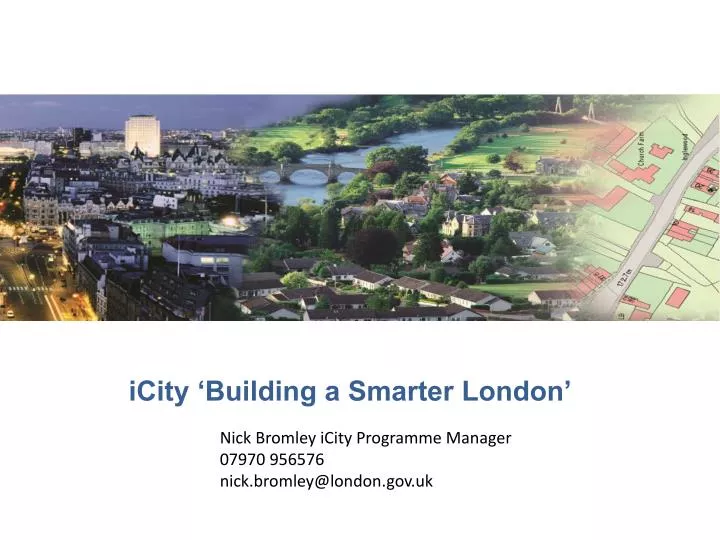 icity building a smarter london
