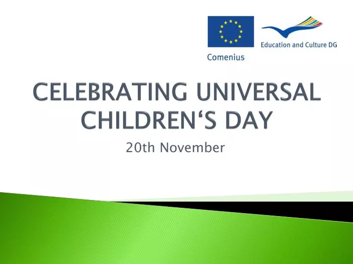 celebrating universal children s day