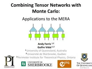 Combining Tensor Networks with Monte Carlo: Applications to the MERA