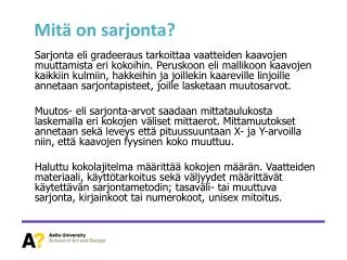 mit on sarjonta