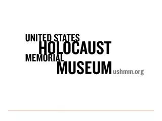 The Museum defines a survivor as a person who was displaced, persecuted, and/or