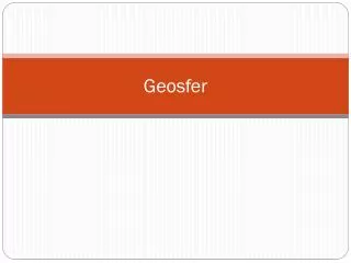 Geosfer
