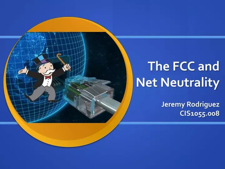 the fcc and net neutrality