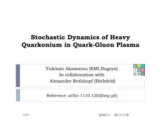 Stochastic Dynamics of Heavy Quarkonium in Quark-Gluon Plasma