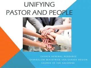 Unifying Pastor and People