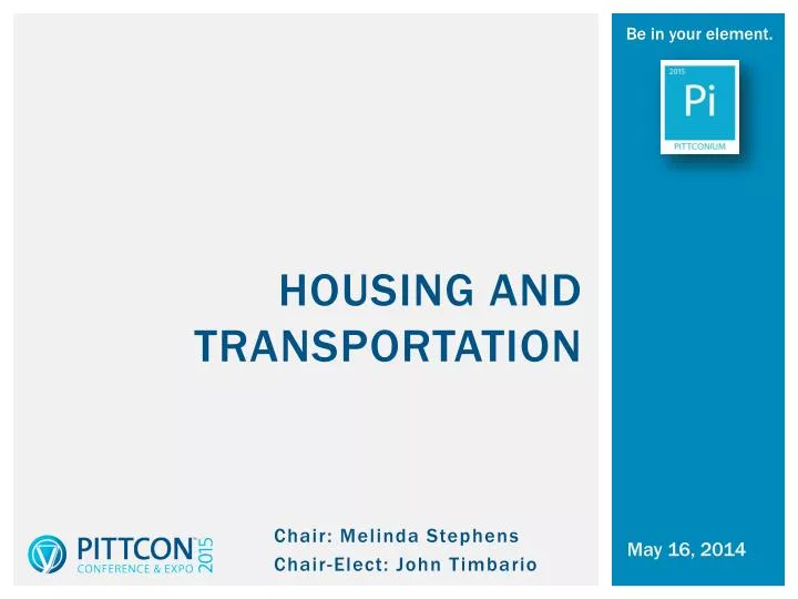 housing and transportation