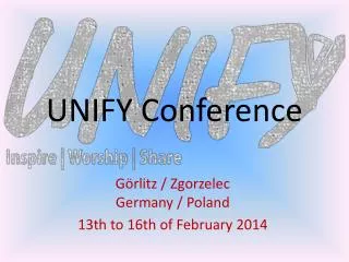 UNIFY Conference
