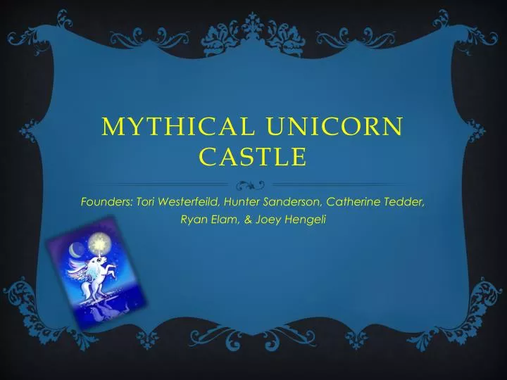 mythical unicorn castle