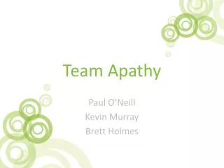 Team Apathy