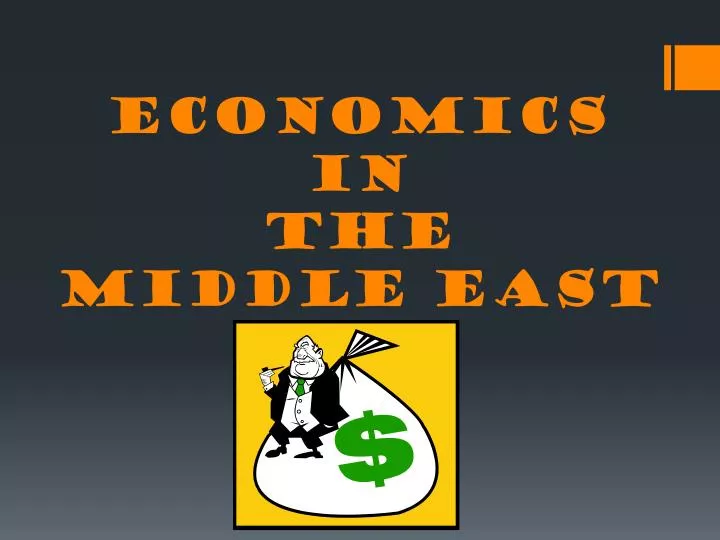 economics in the middle east