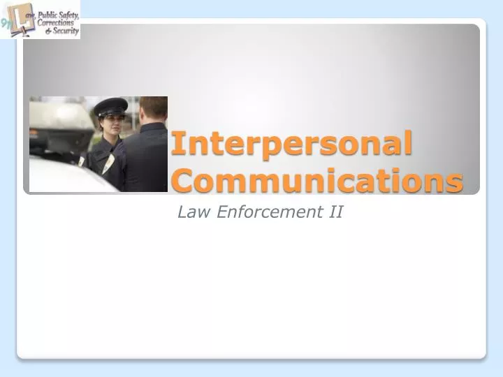 interpersonal communications