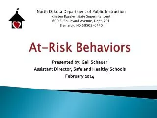 At-Risk Behaviors