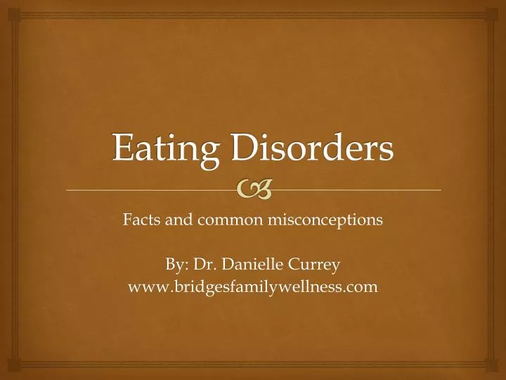 eating disorders