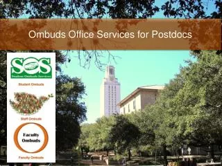 Ombuds Office Services for Postdocs