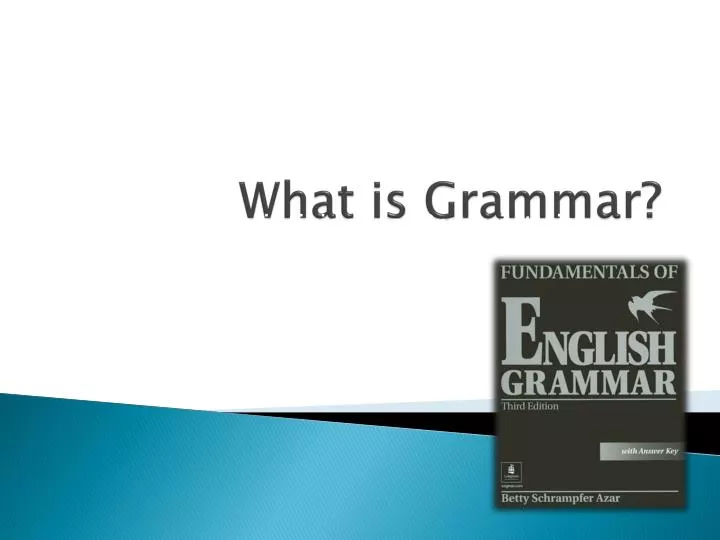 what is grammar