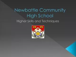 Newbattle Community High School