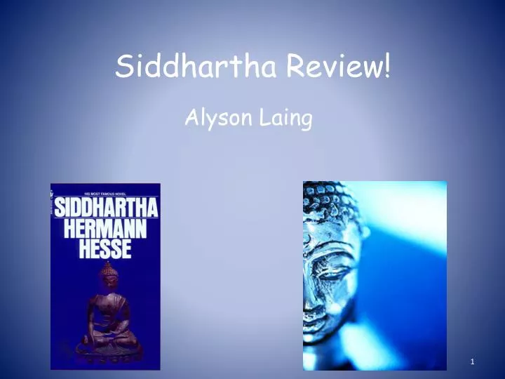 siddhartha review
