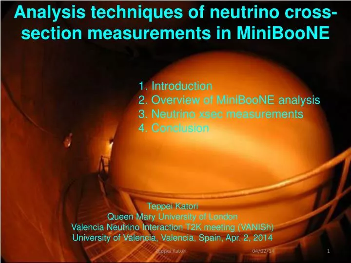 analysis techniques of neutrino cross section measurements in miniboone