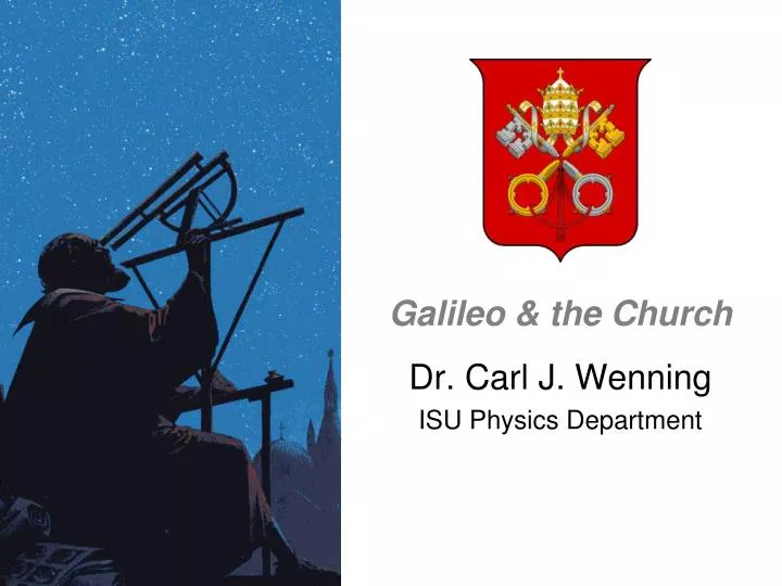 galileo the church