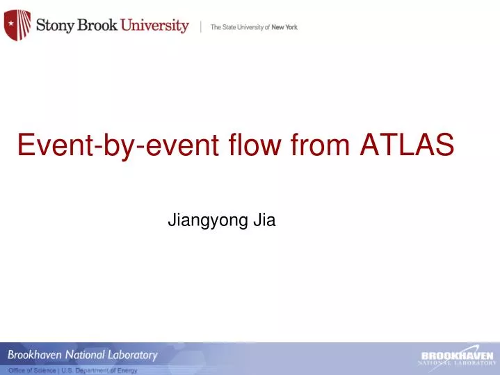event by event flow from atlas