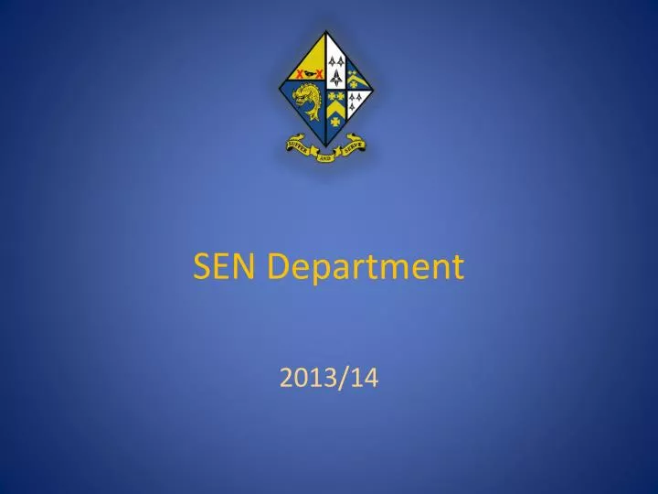 sen department
