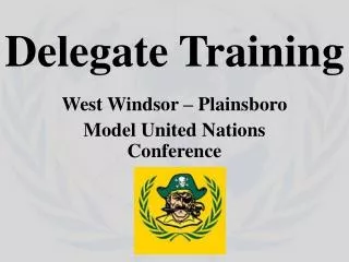 Delegate Training