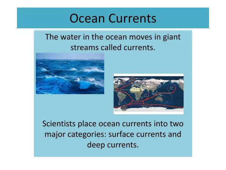 ocean currents