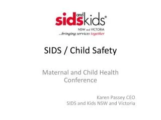 SIDS / Child Safety