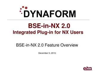 BSE-in-NX 2.0