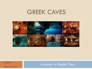 Greek caves