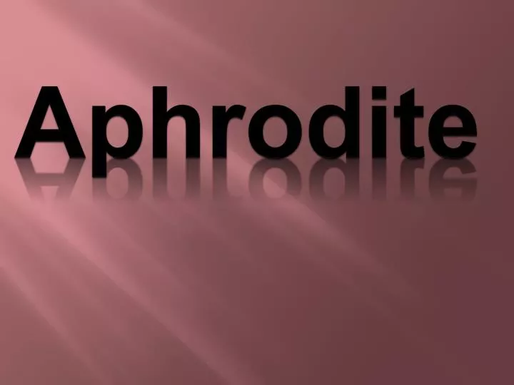 aphrodite