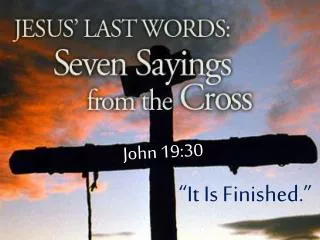 John 19:30