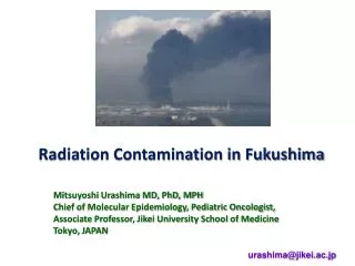 Radiation Contamination in Fukushima