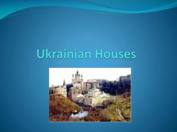 ukrainian houses