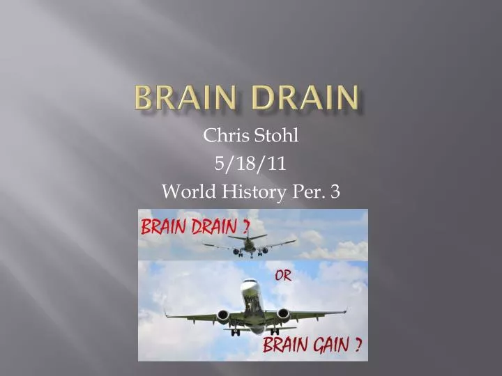 brain drain